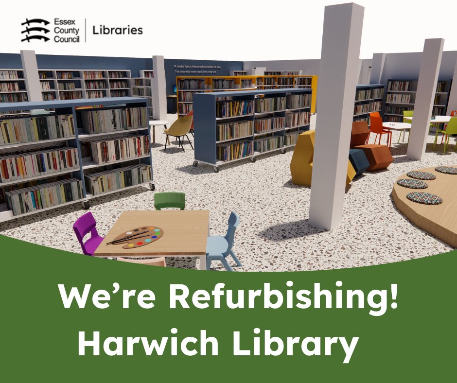 Harwich Library will temporarily... - Essex Library Service | Facebook