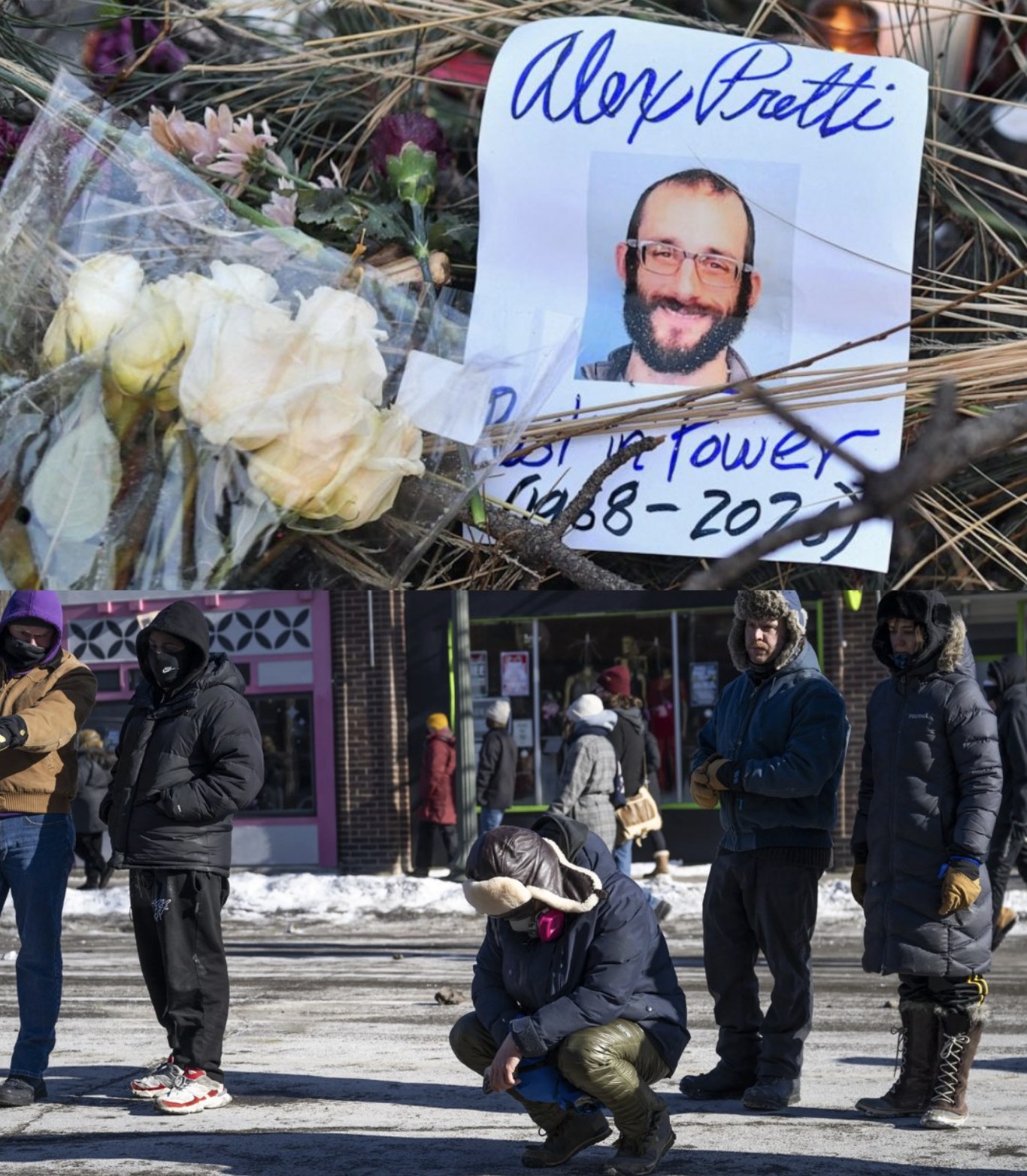 Josh - The woman Alex Pretti was protecting is an EMT. He died alone on ...