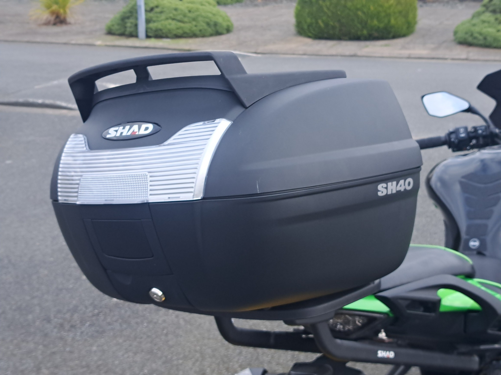 Shad SH40 top box fitted today and of course a test ride