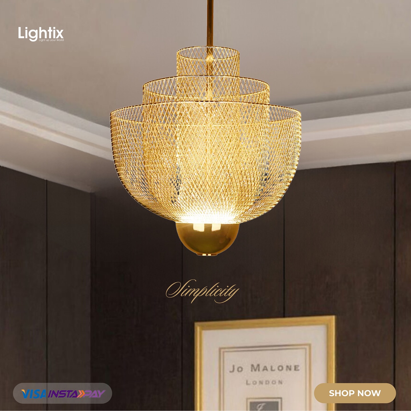 Lightix - Introducing the Nordic Iron Chandelier – where... | Facebook