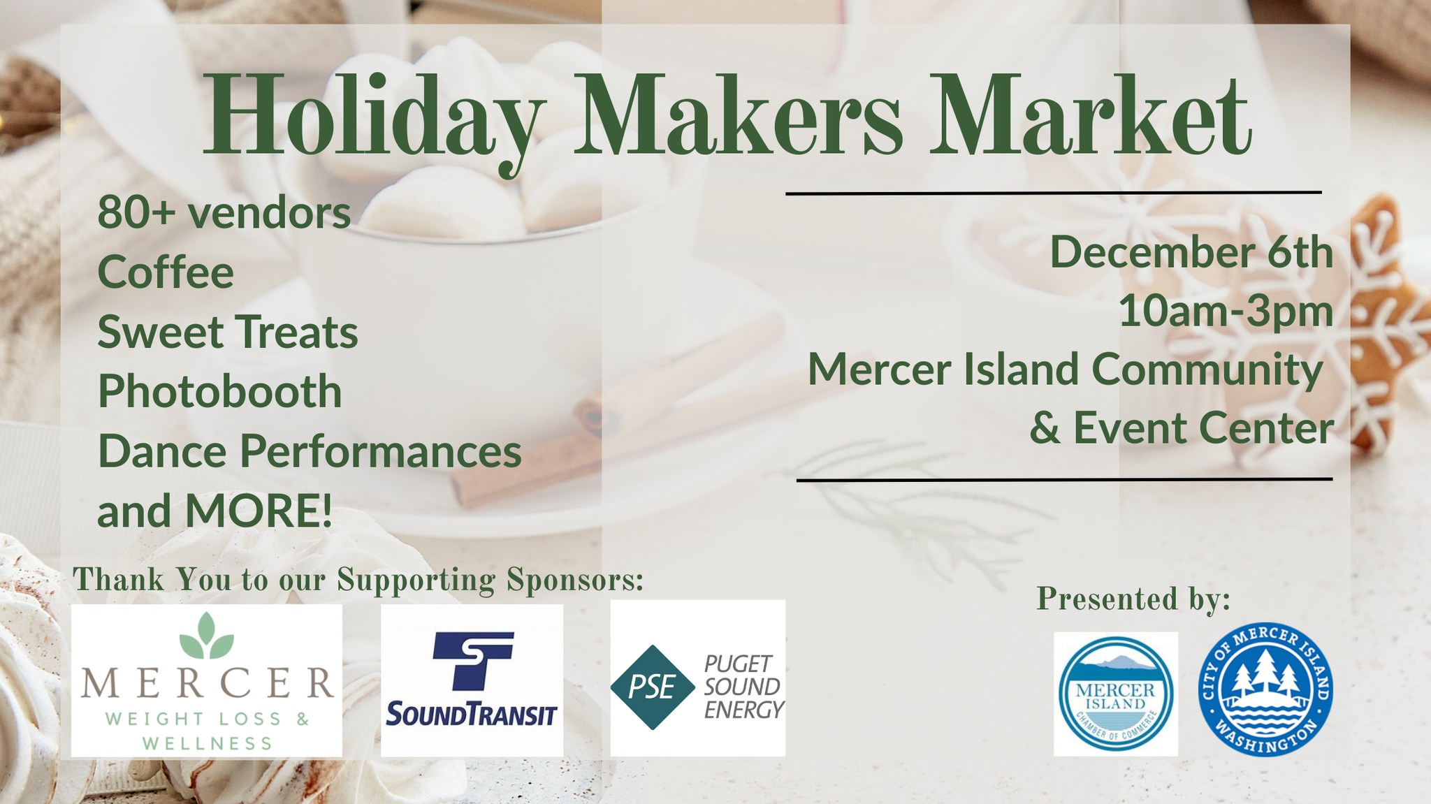 Mercer Island Holiday Makers Market