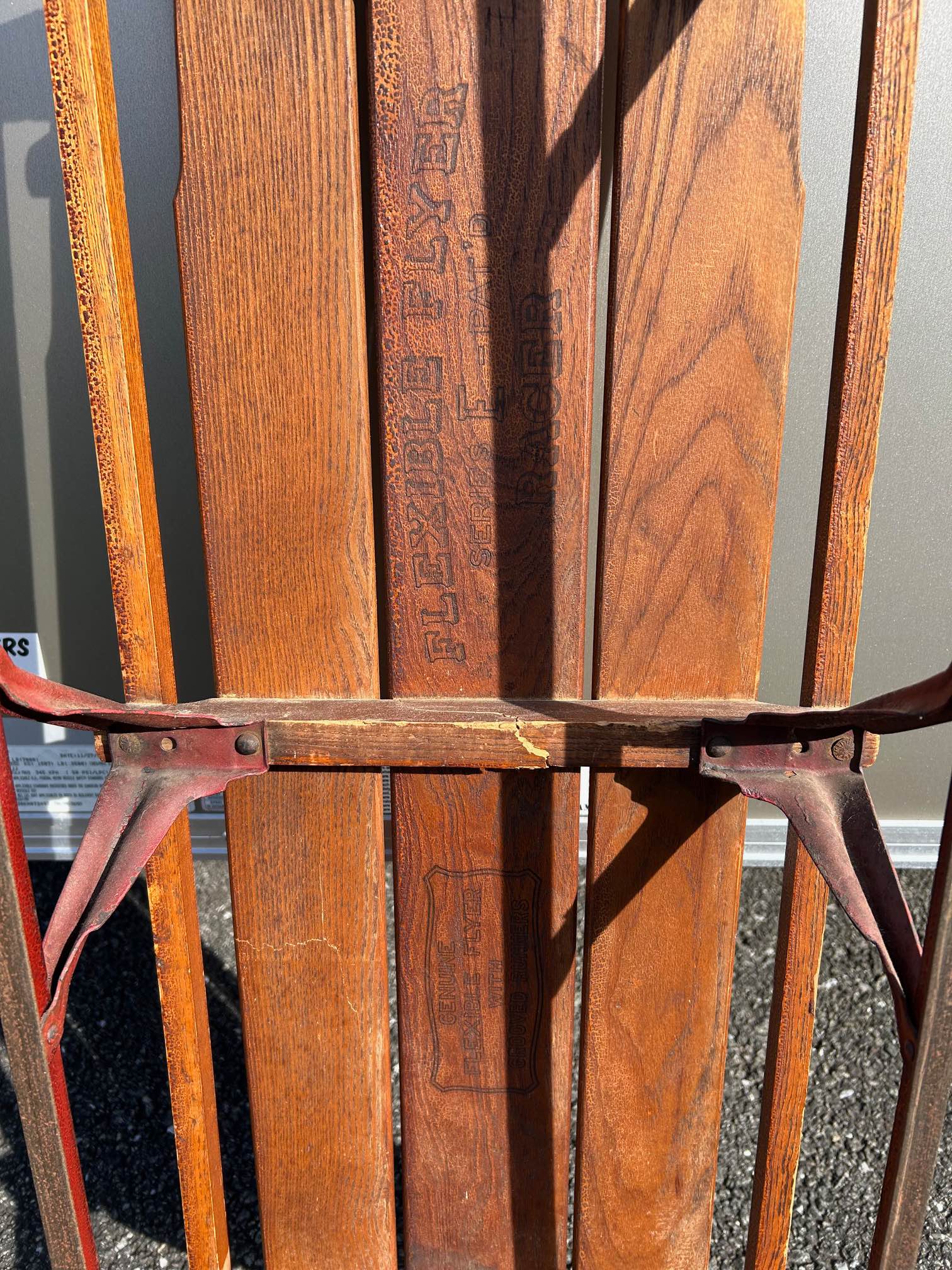Vintage Flexible Flyer Racer Sled - Wind Chimes - Flying Hills ...