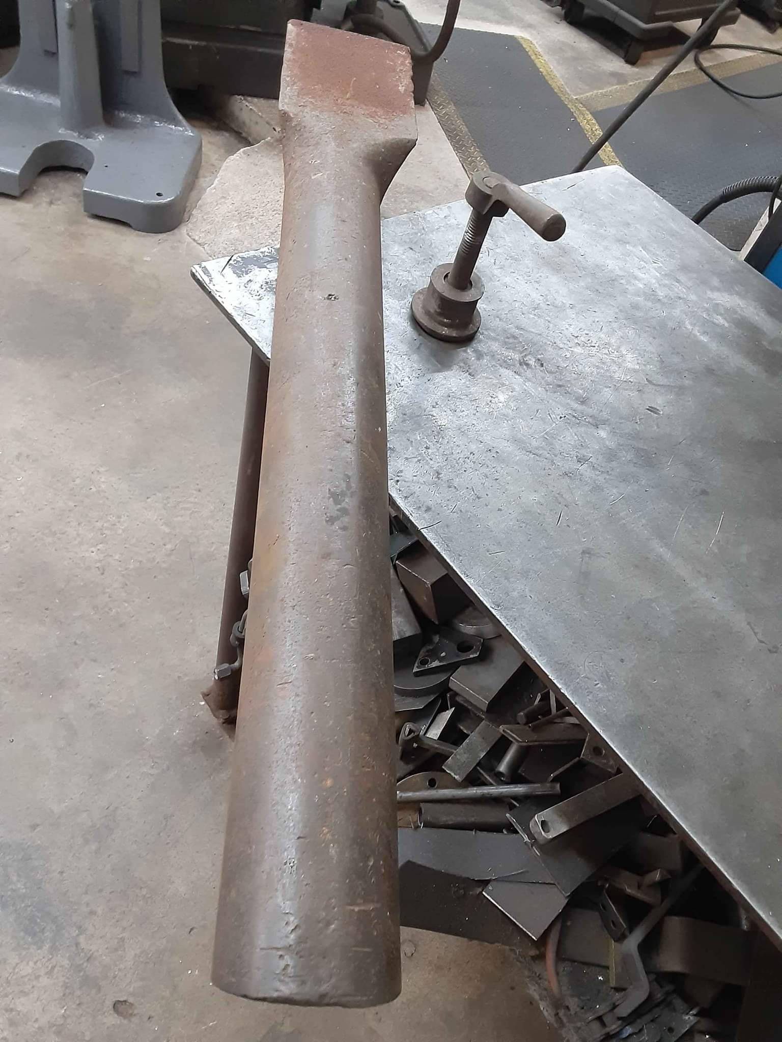 pexto 910 hollow mandrel, rare, blacksmith, tinsmith. with original ...
