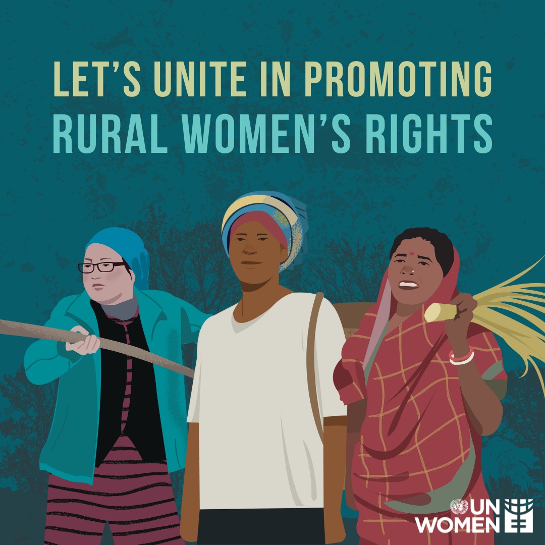 UN Women - 👏 On the International Day of Rural Women we...