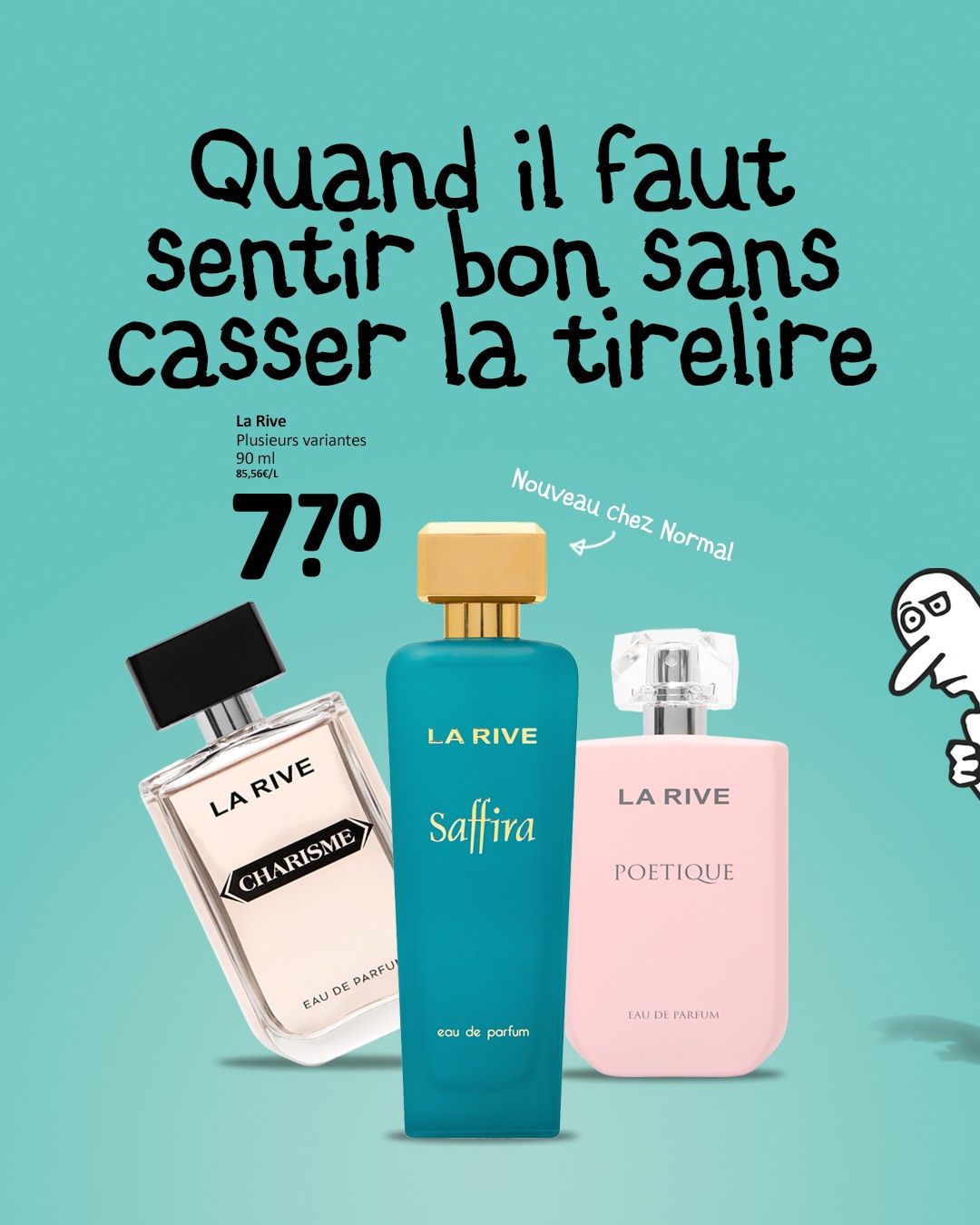 Normal - Il y a maintenant de nouveaux parfums La Rive chez NORMAL ! 😃 ...