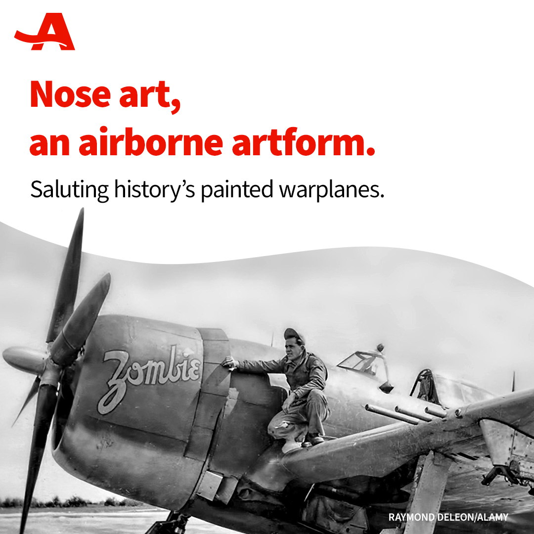 What WW1 planes had nose art?