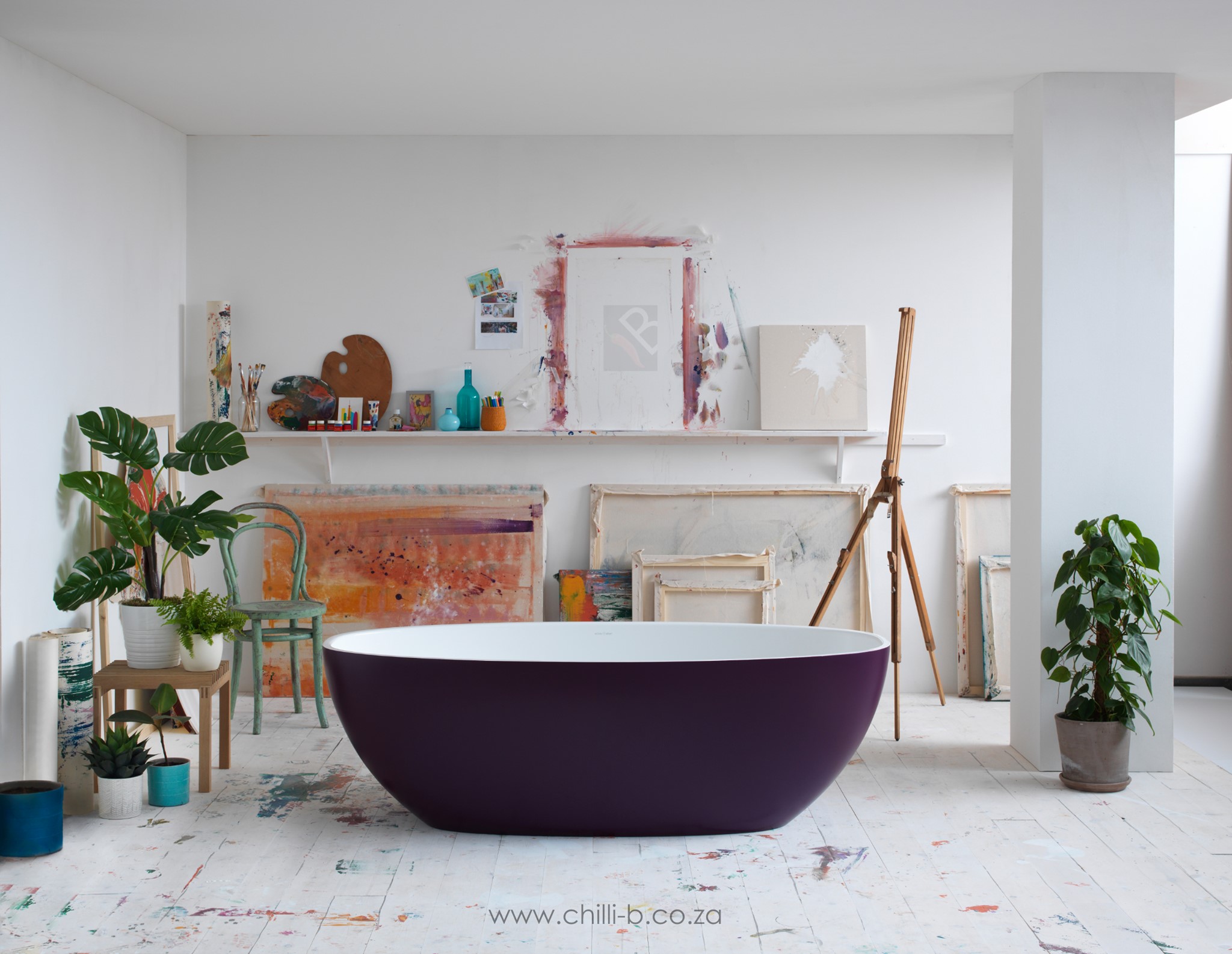 Chilli-B - The Barcelona bath is deep and curvaceous. With... | Facebook