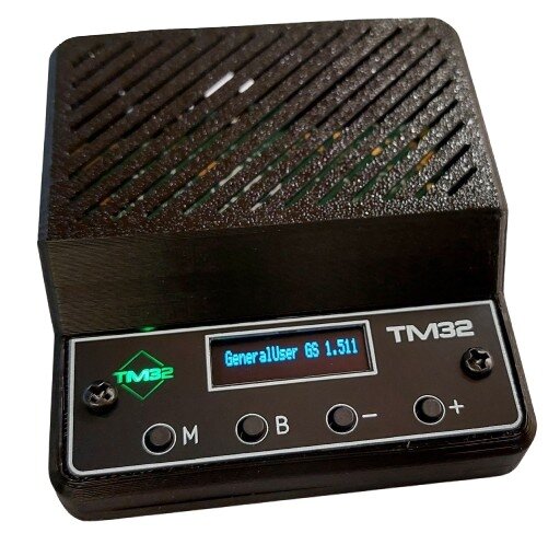 TM32 DOS MIDI synth with Roland MT-32, CM-32L and General MIDI