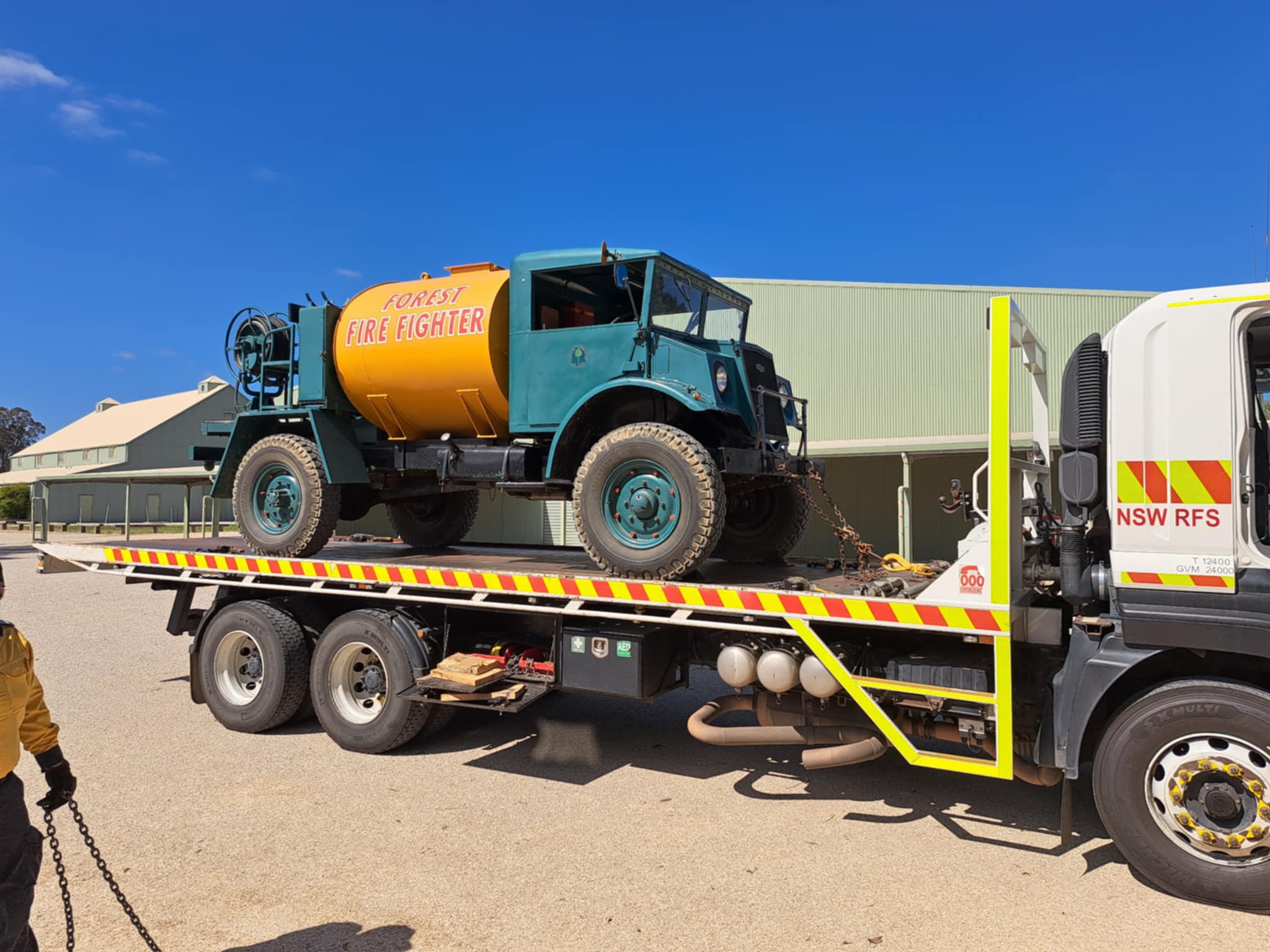 Today NSW RFS HERITAGE said Goodbye to... - NSW RFS Heritage | Facebook
