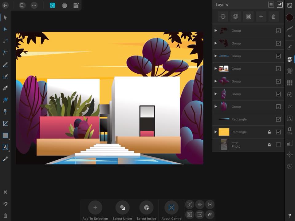 Affinity designer... - เจไดใจดี สอน Vectors | Facebook