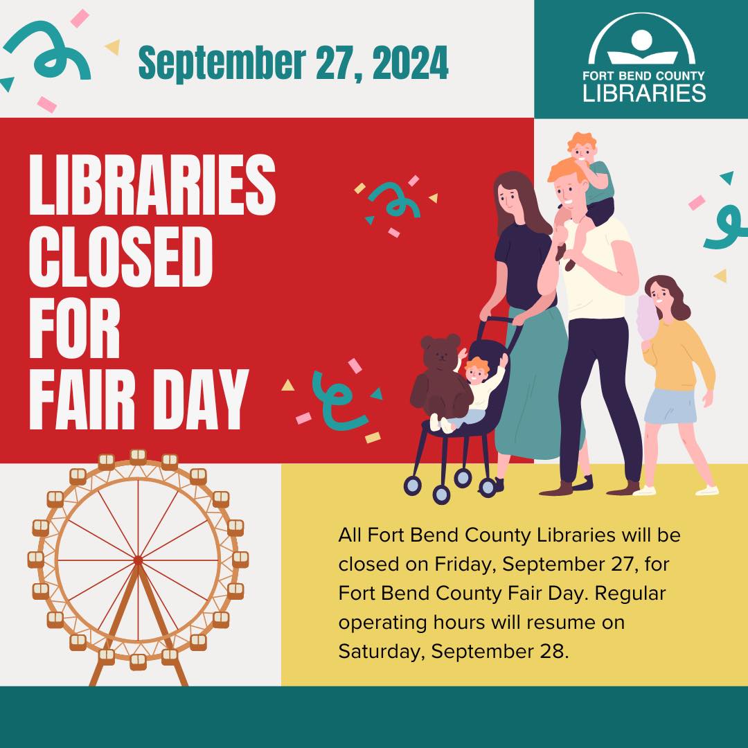 All Fort Bend County... - Fort Bend County Libraries | Facebook