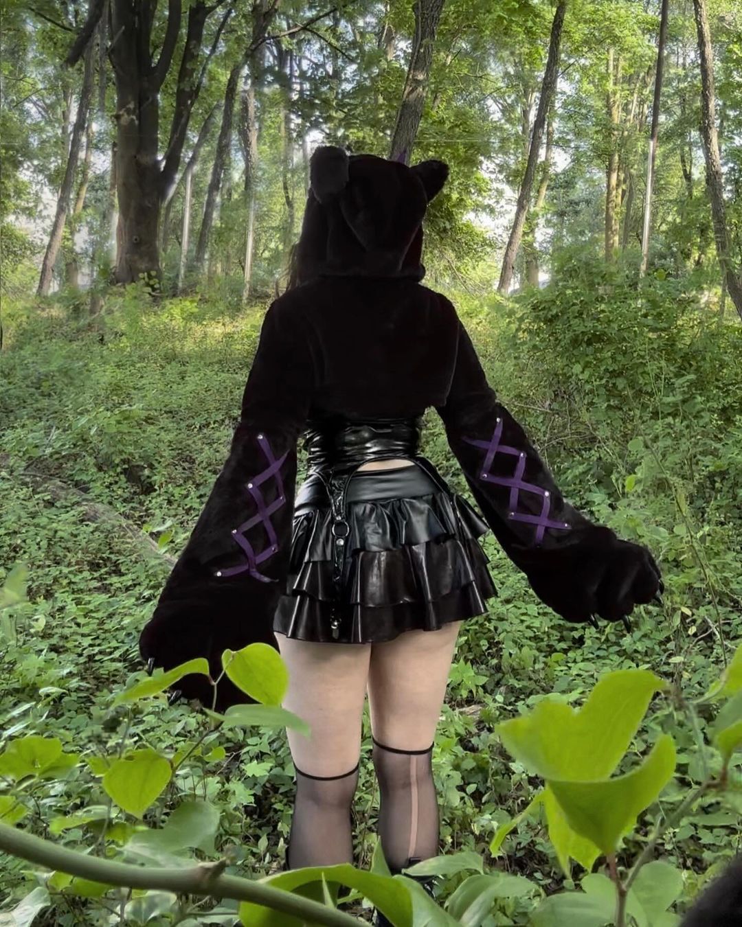 サーチ品 ghoulishbats with our Dark Ghost Paw Hooded Set💜 🔍 254791