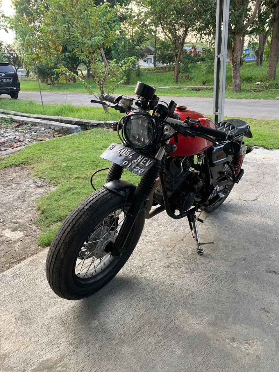jual custome cafe racer basic scorpio - Motorcycles & Scooters ...