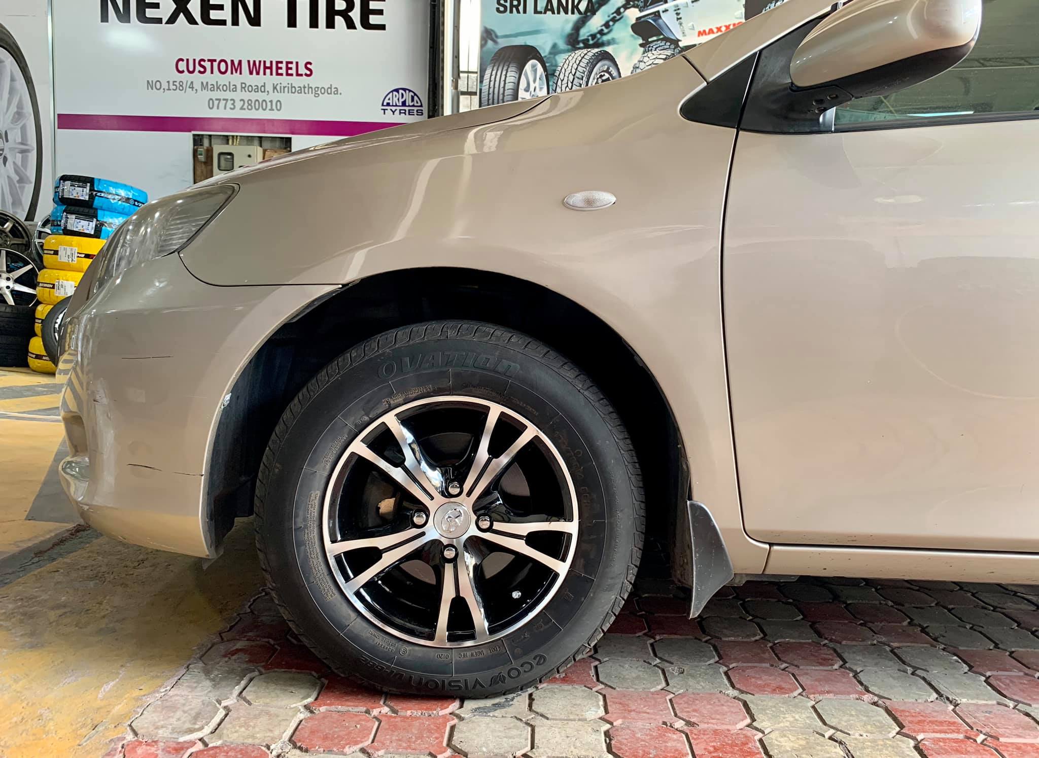 Custom Wheels - Toyota Corolla Axio fitted with 14”...