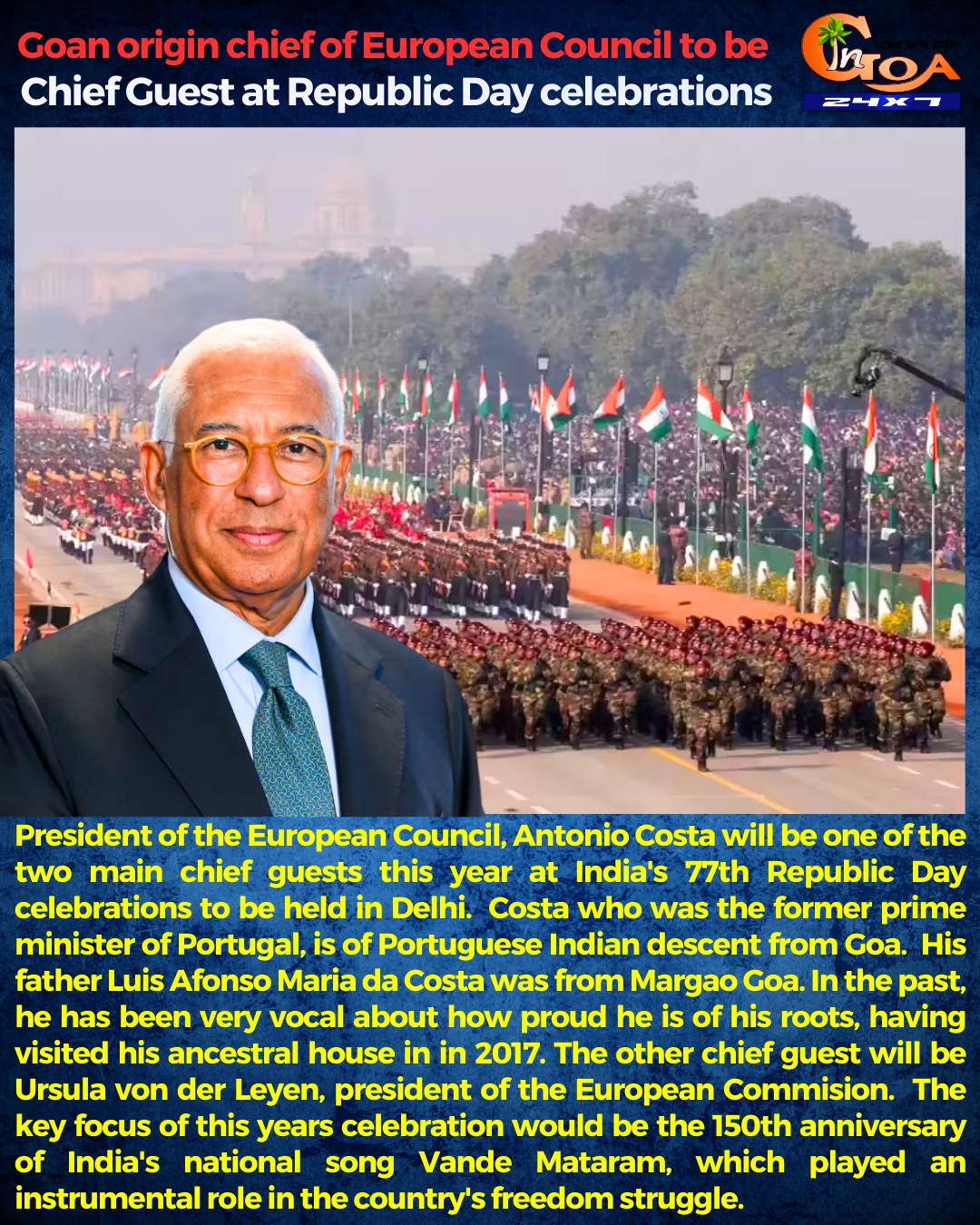 In Goa 24x7 - Goan origin chief of European Council to be... | Facebook