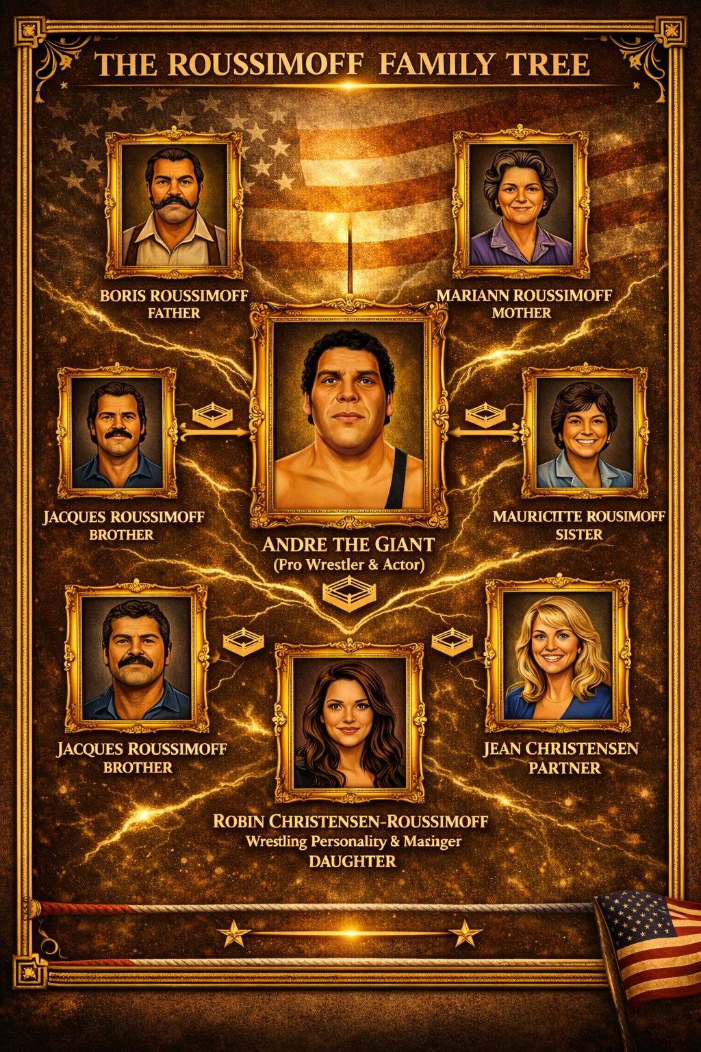 Swarup Biswas - Andre The Giant Family Tree 🌴🎄 | Facebook