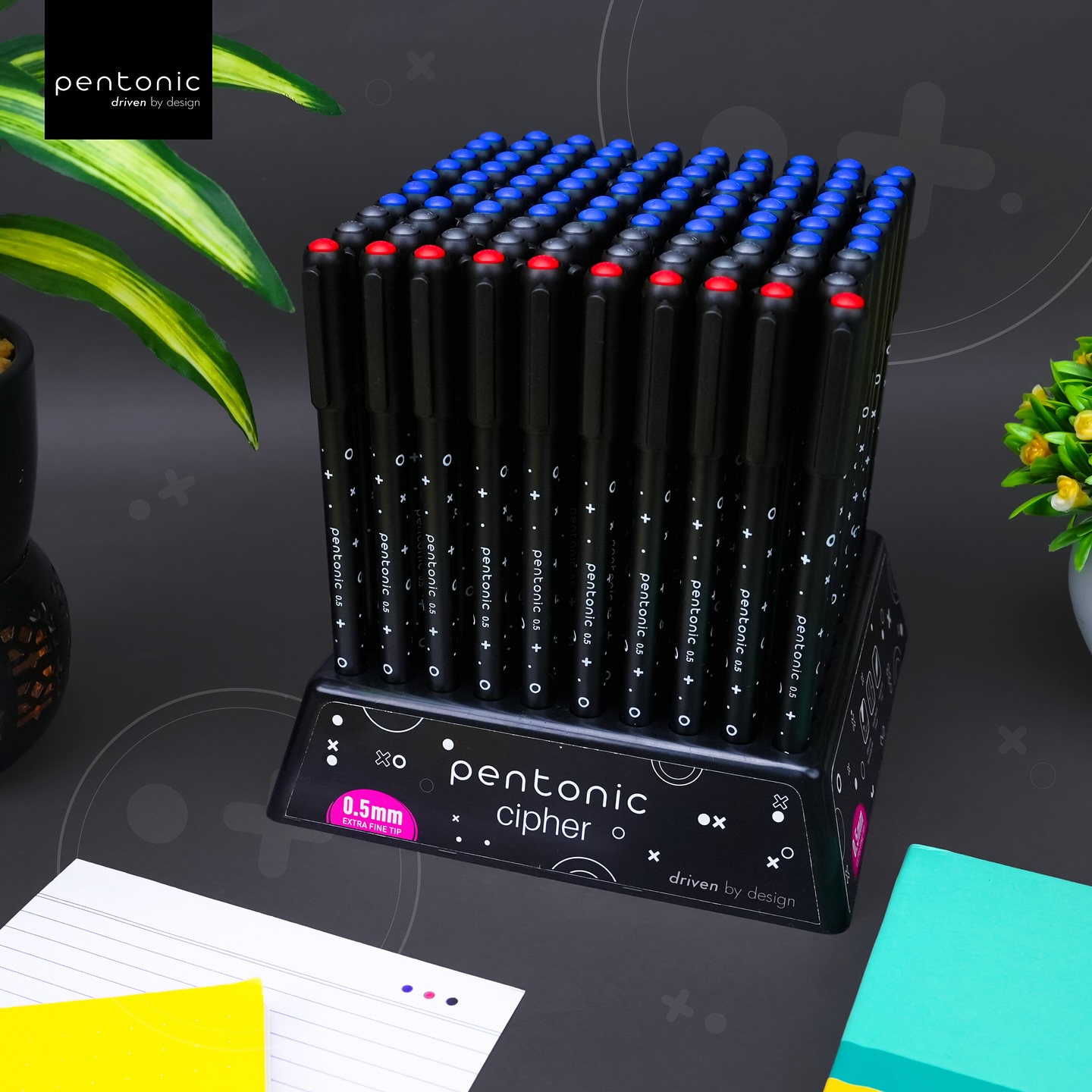 Linc Limited - Pentonic Cipher 0.5mm Ball Pen Tumbler Pack... | Facebook
