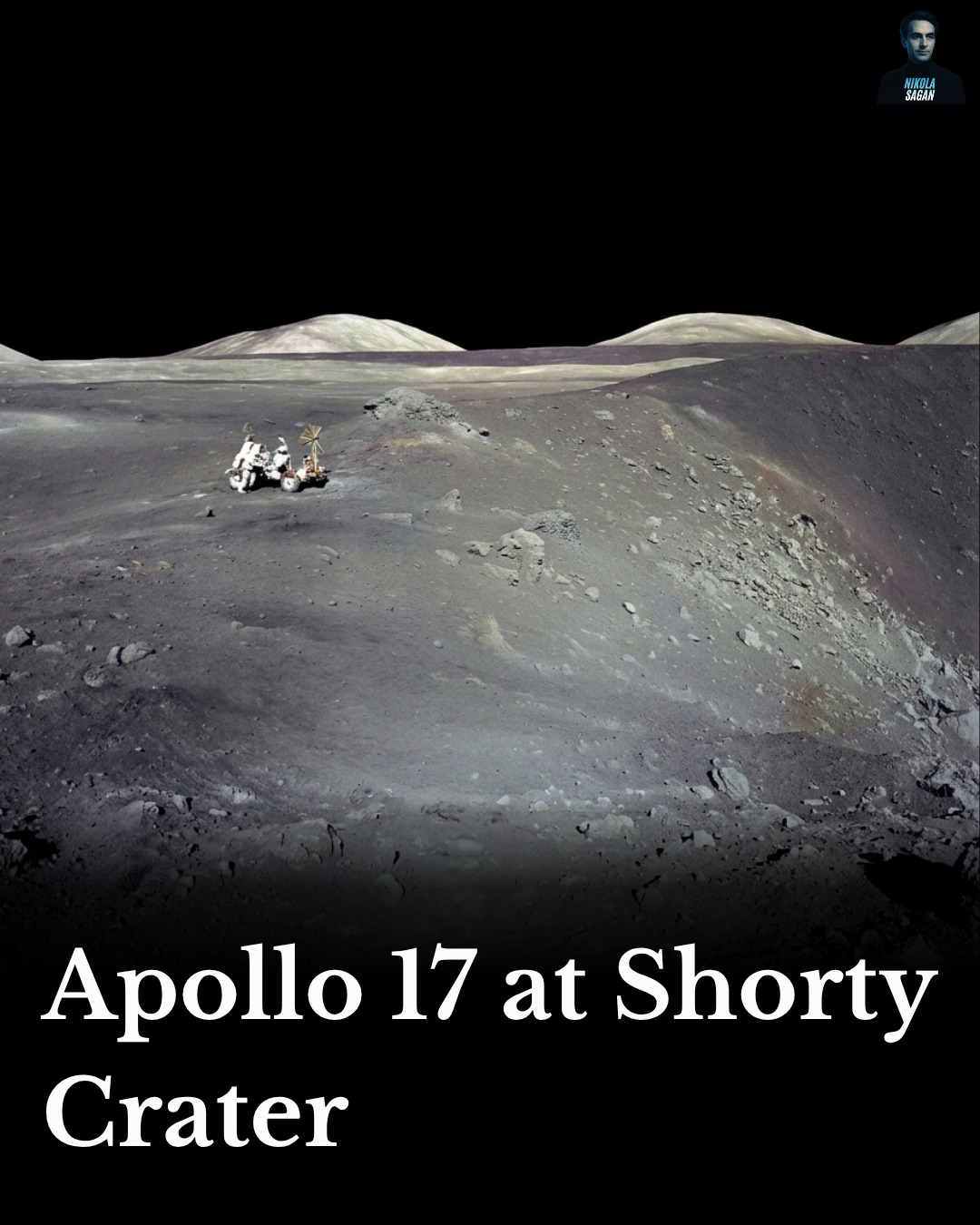 Apollo 17's orange moon soil is 3.71 billion years old