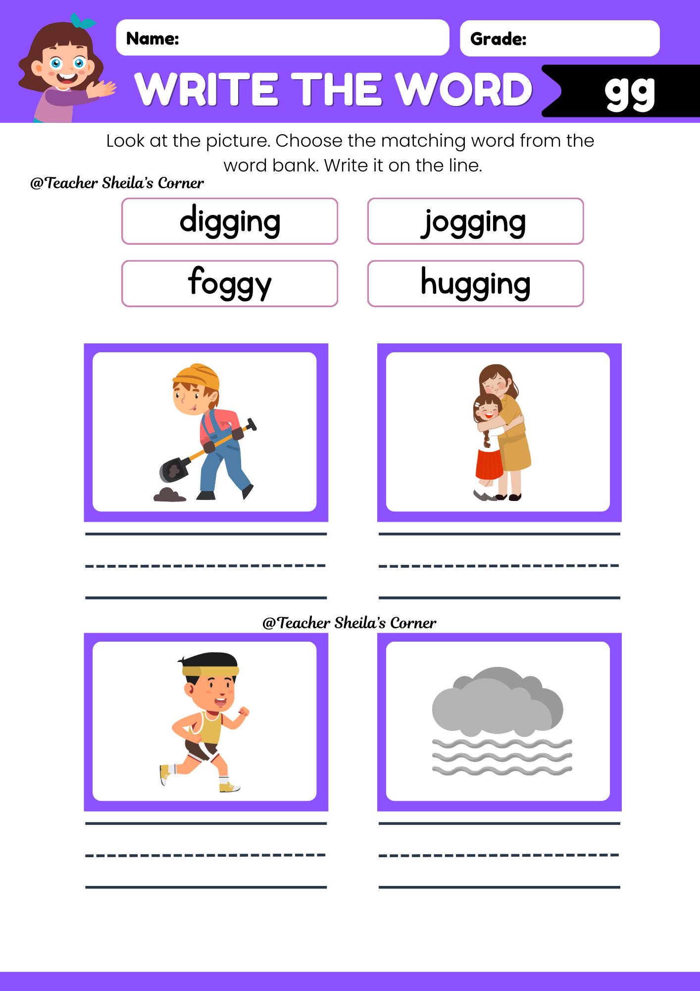 Words with Double Consonant... - Teacher Sheila's Corner | Facebook