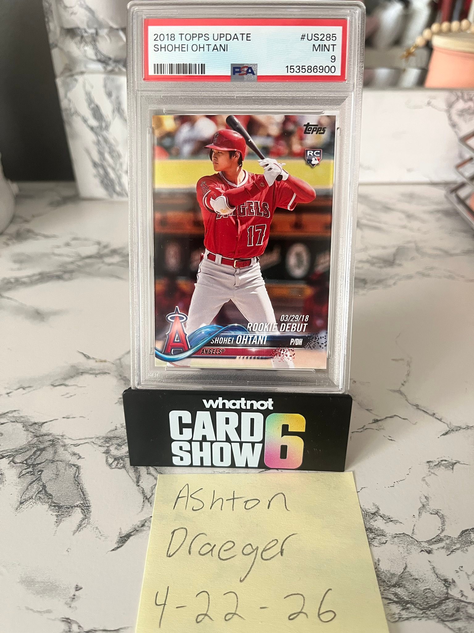 2018 shohei ohtani rookie update series