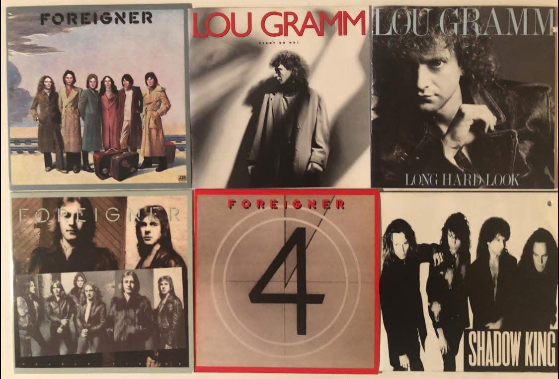 New to my collection. Lou Gramm - Ready or Not. 1987.