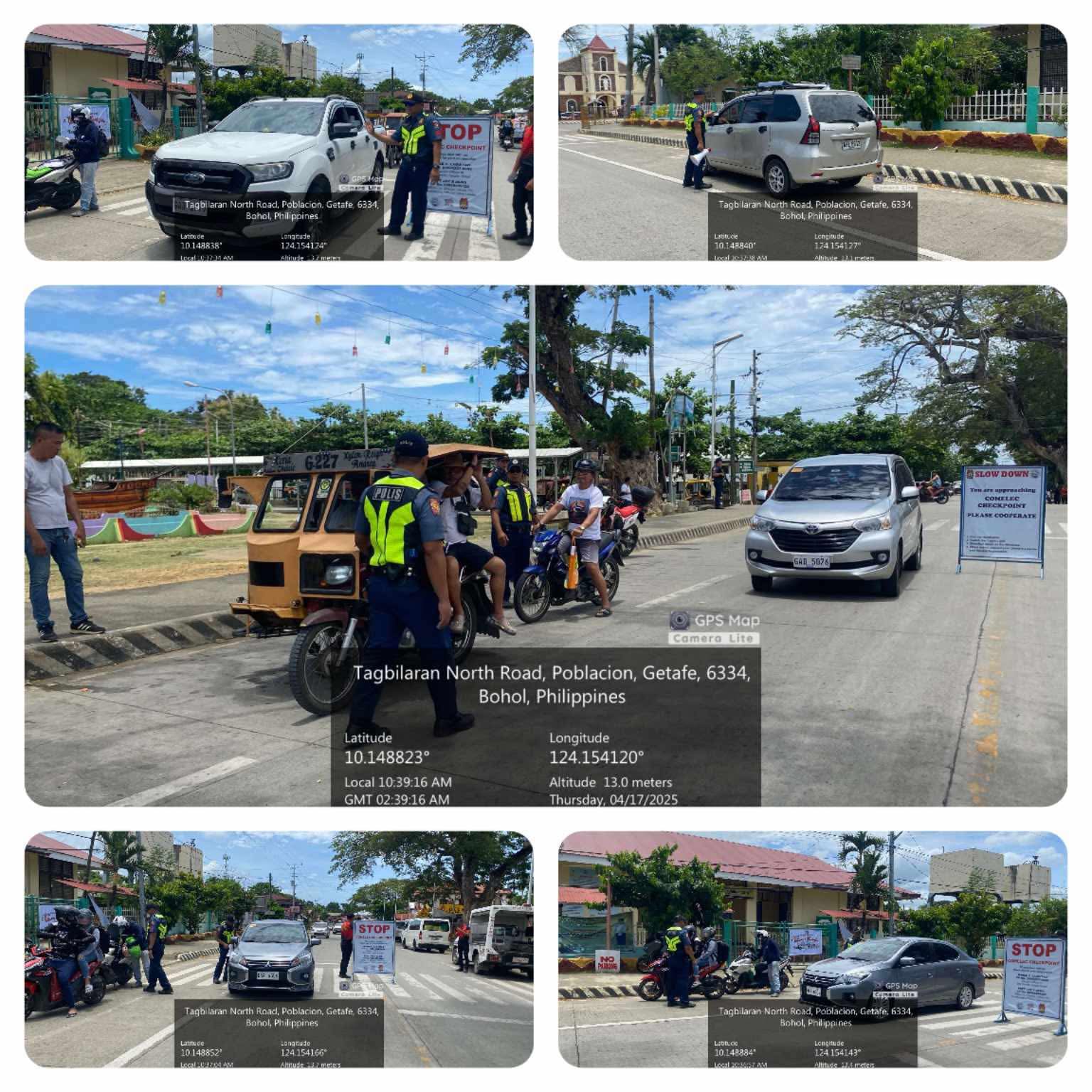 Getafe - COMELEC Checkpoint Operation in relation to National and Local ...
