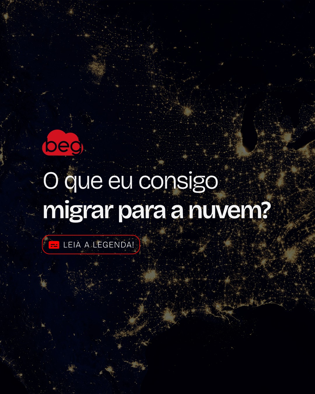 Beg Support - A infraestrutura de TI tradicional ou...
