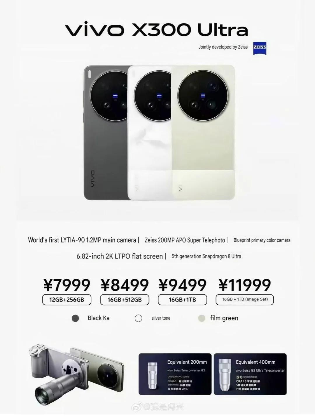 Vivo X300 Ultra prices and deals