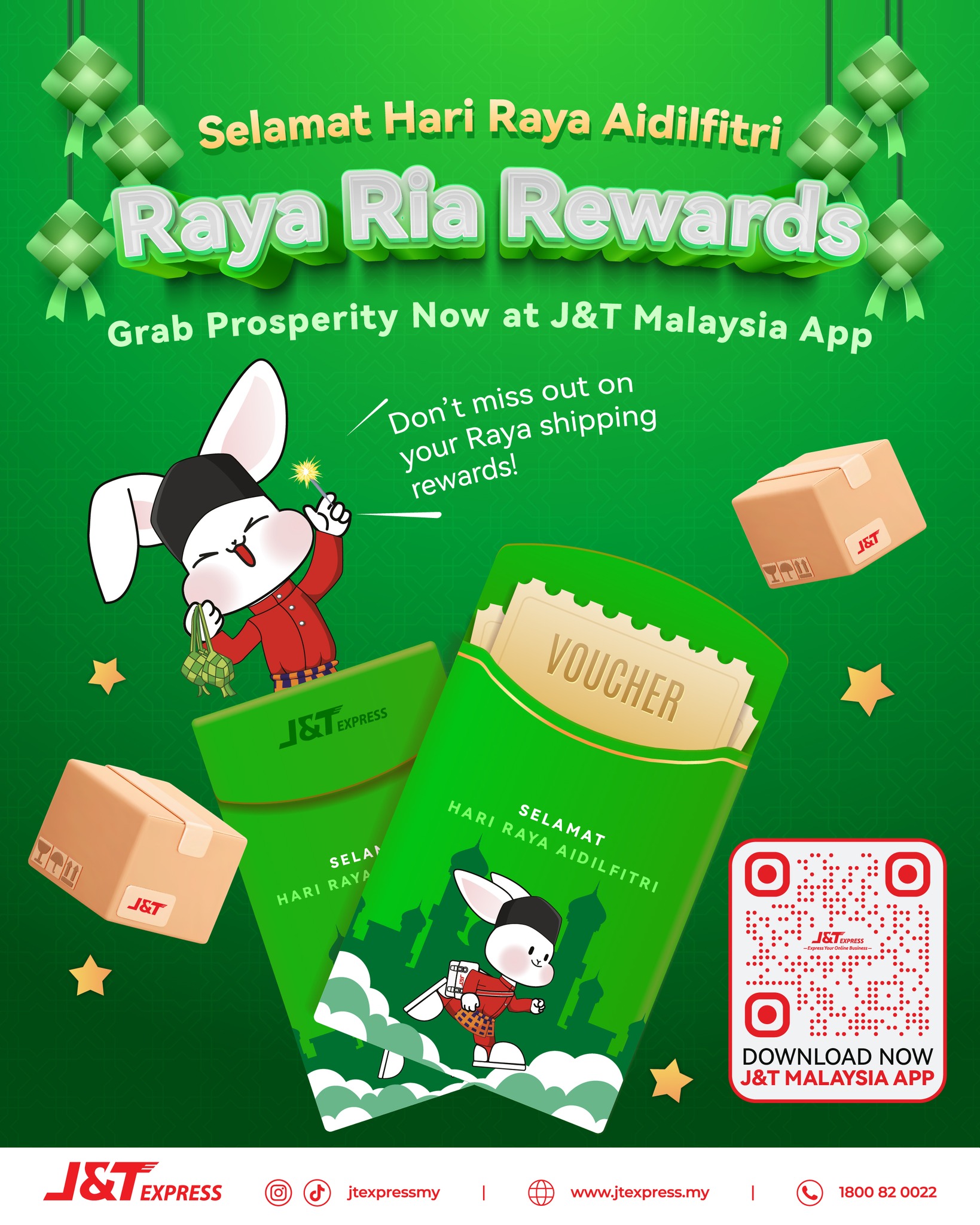 J&T - Raya is the season of giving, sharing, and reconnecting with ...