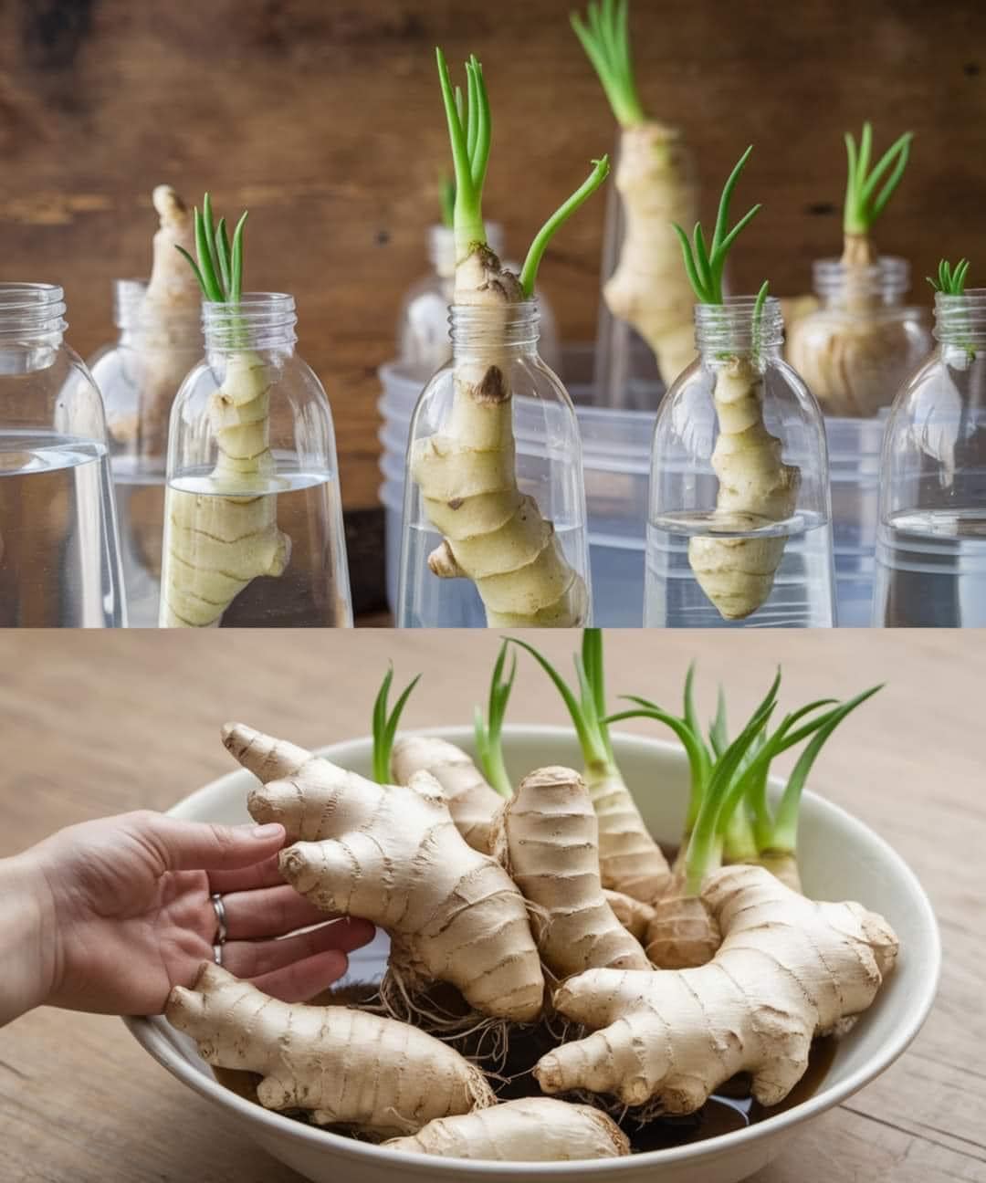 Salad 🥗 IG | Grow your own ginger at home without soil | Facebook