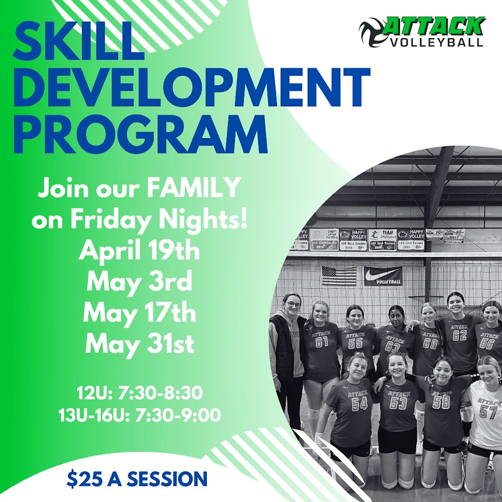 The Attack Skill Development... - Attack Volleyball Club