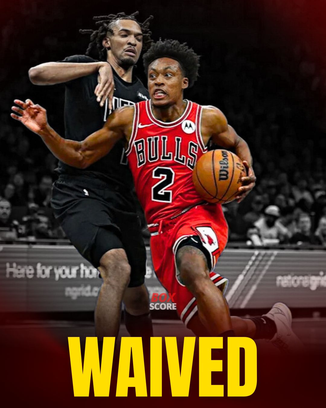 Box - BREAKING: Bulls waived Collin Sexton following recent incident ...