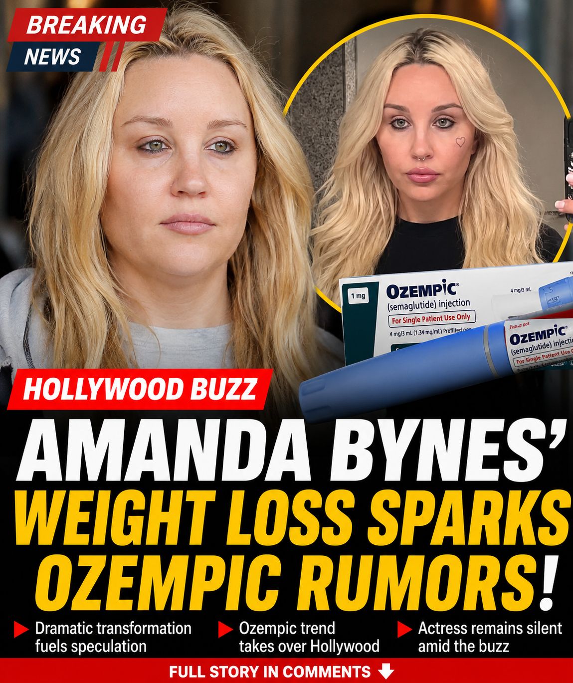 semaglutide celebrity weight loss Woman shares journey of and gain after using Celebrity Rapid Weight Loss: Semaglutide