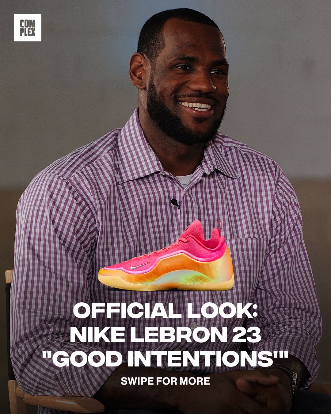 The Nike LeBron 23 “Good Intentions” marks the first Elite version