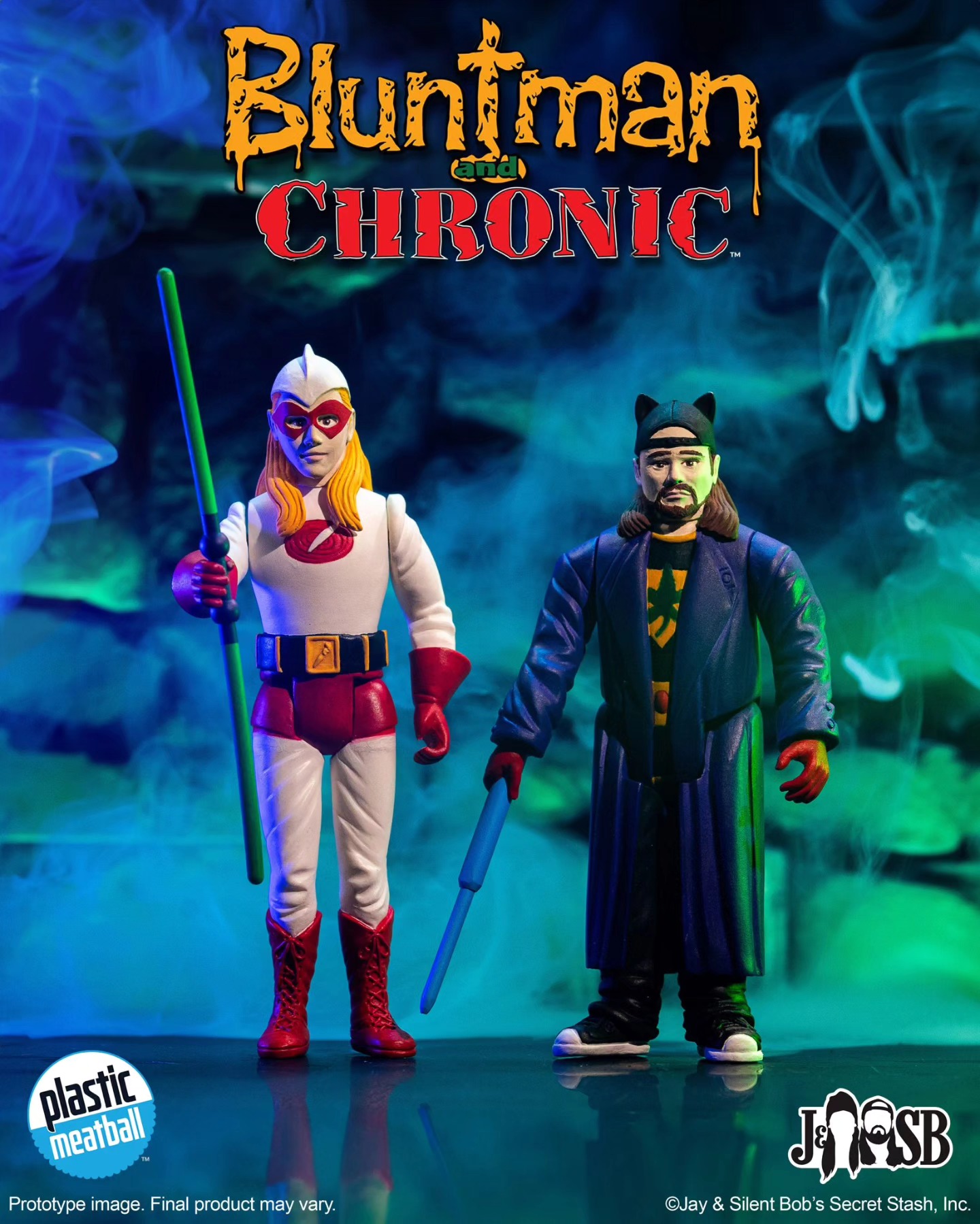 Closer look at Bluntman and Chronic 2 pack via Kevin Smith's ig.