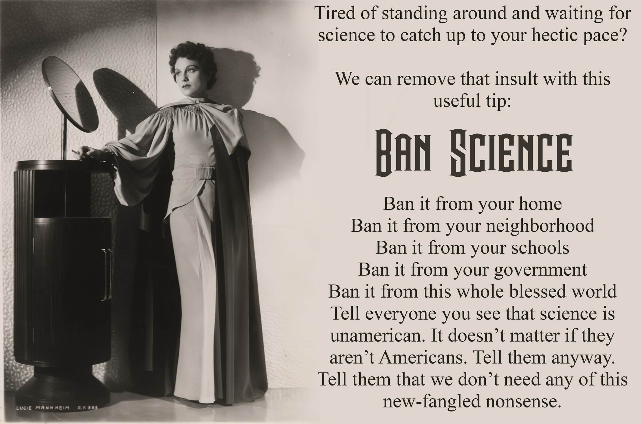 The Ban Science League | Facebook
