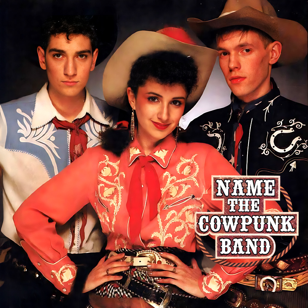 SNAPPED ON THIS DAY IN 1984, WHO ARE THIS STYLISH COWPUNK TRIO? 🤠🎶 ...
