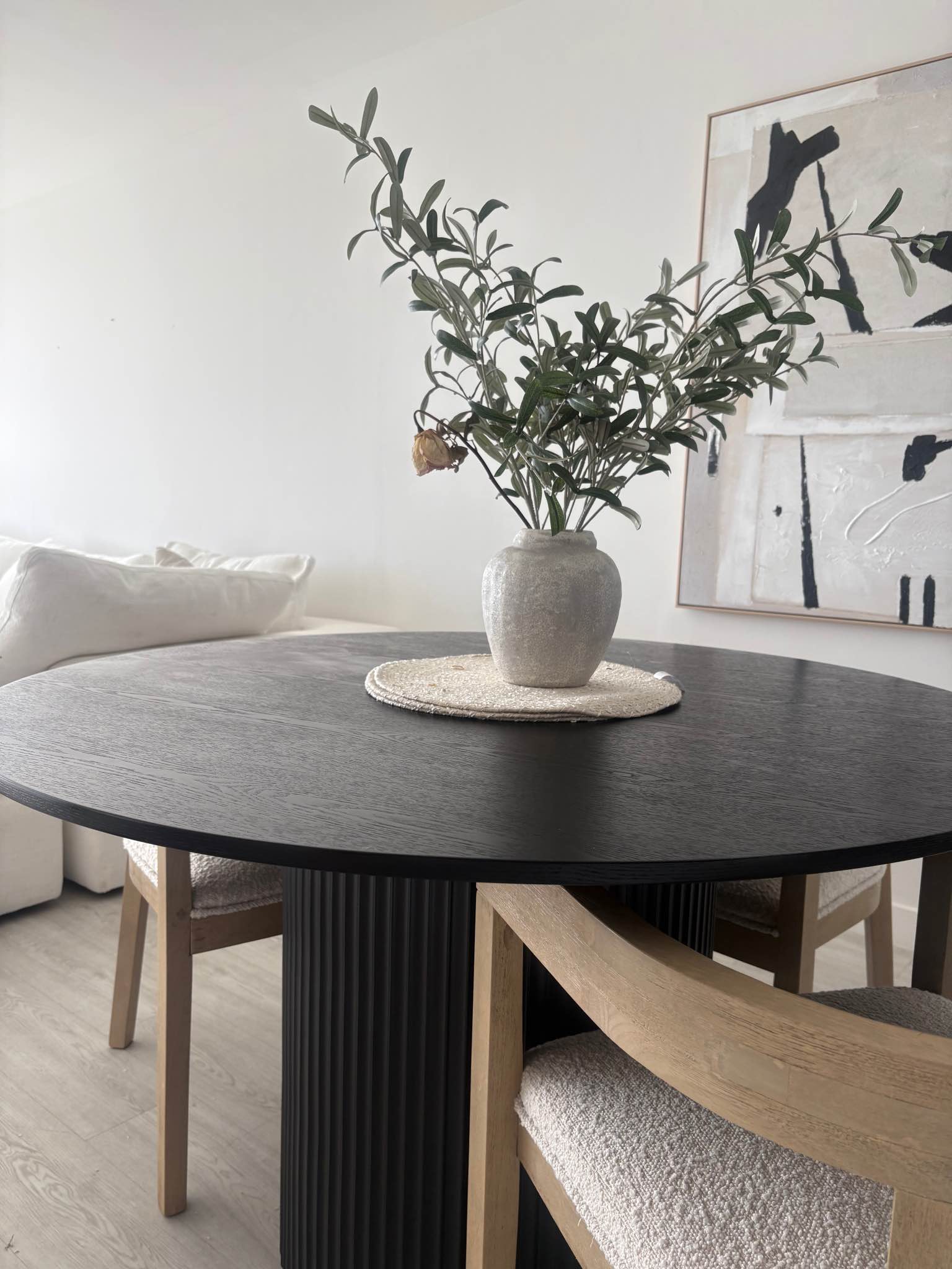 Black dinning table with 4 chairs - Dining Tables - Ojus, Florida ...