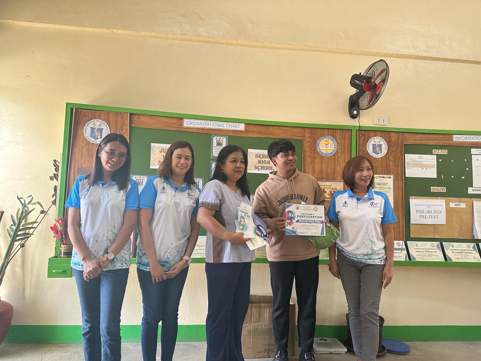 DepEd Tayo Cabanaetan National High School 300180 - CNHS raises ...