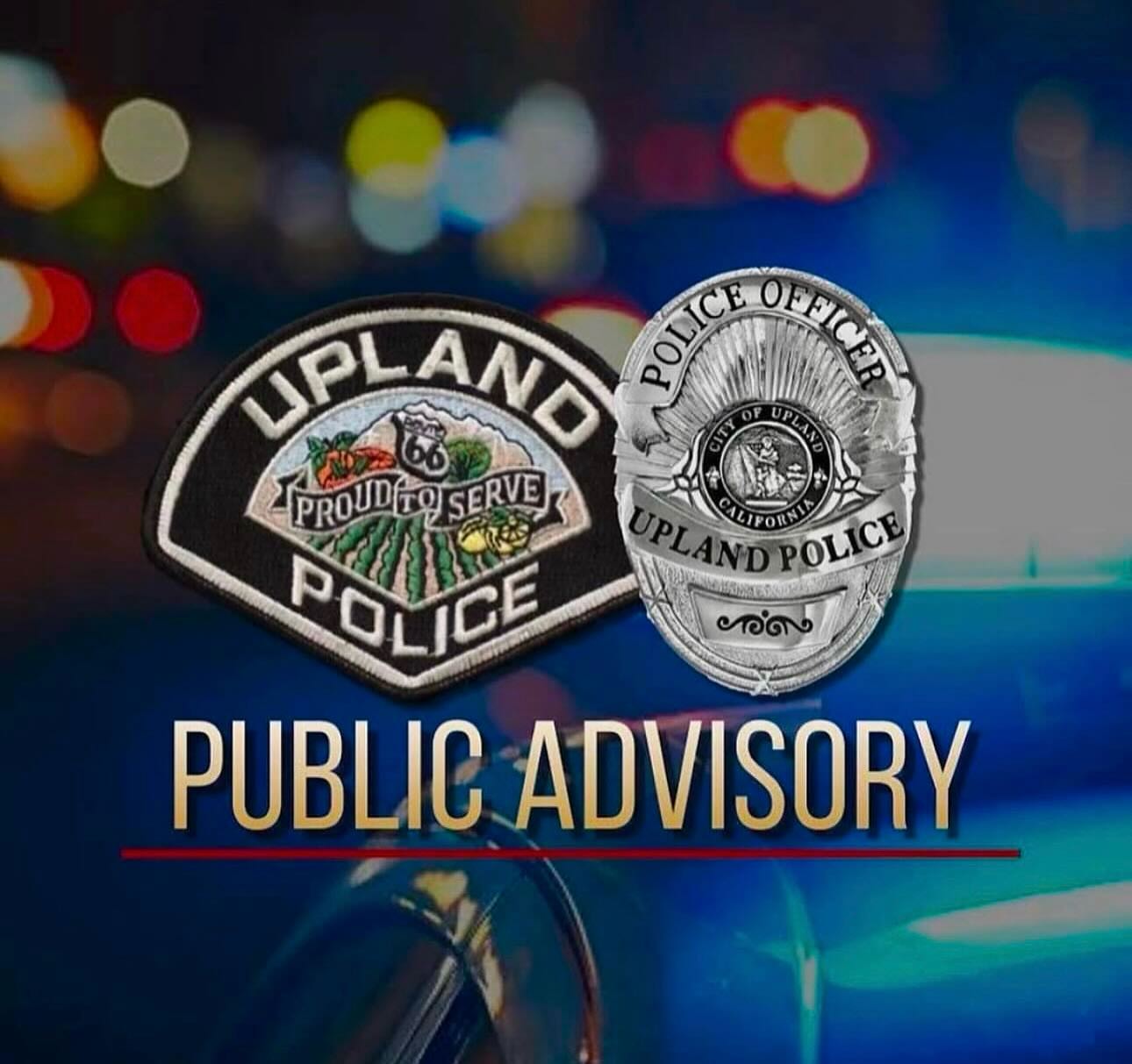 **UPDATE: The road is now... - Upland Police Department | Facebook