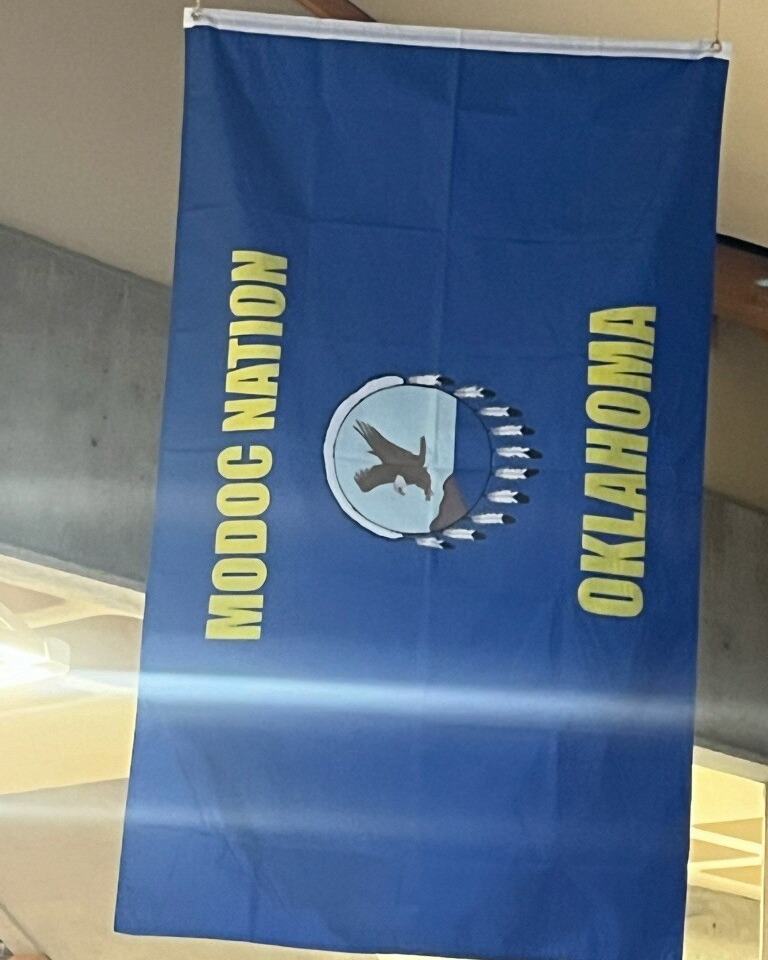 Modoc Nation - Check out the newest flag hanging alongside... | Facebook