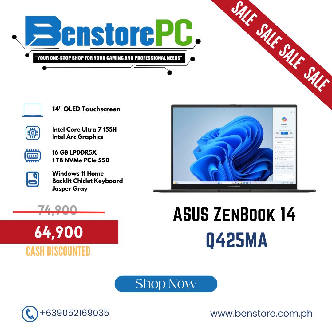 BenStore - ASUS ZenBook 14 Q425MA 14