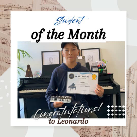 Congratulations to Leonardo for... - Piano Studios Point Cook