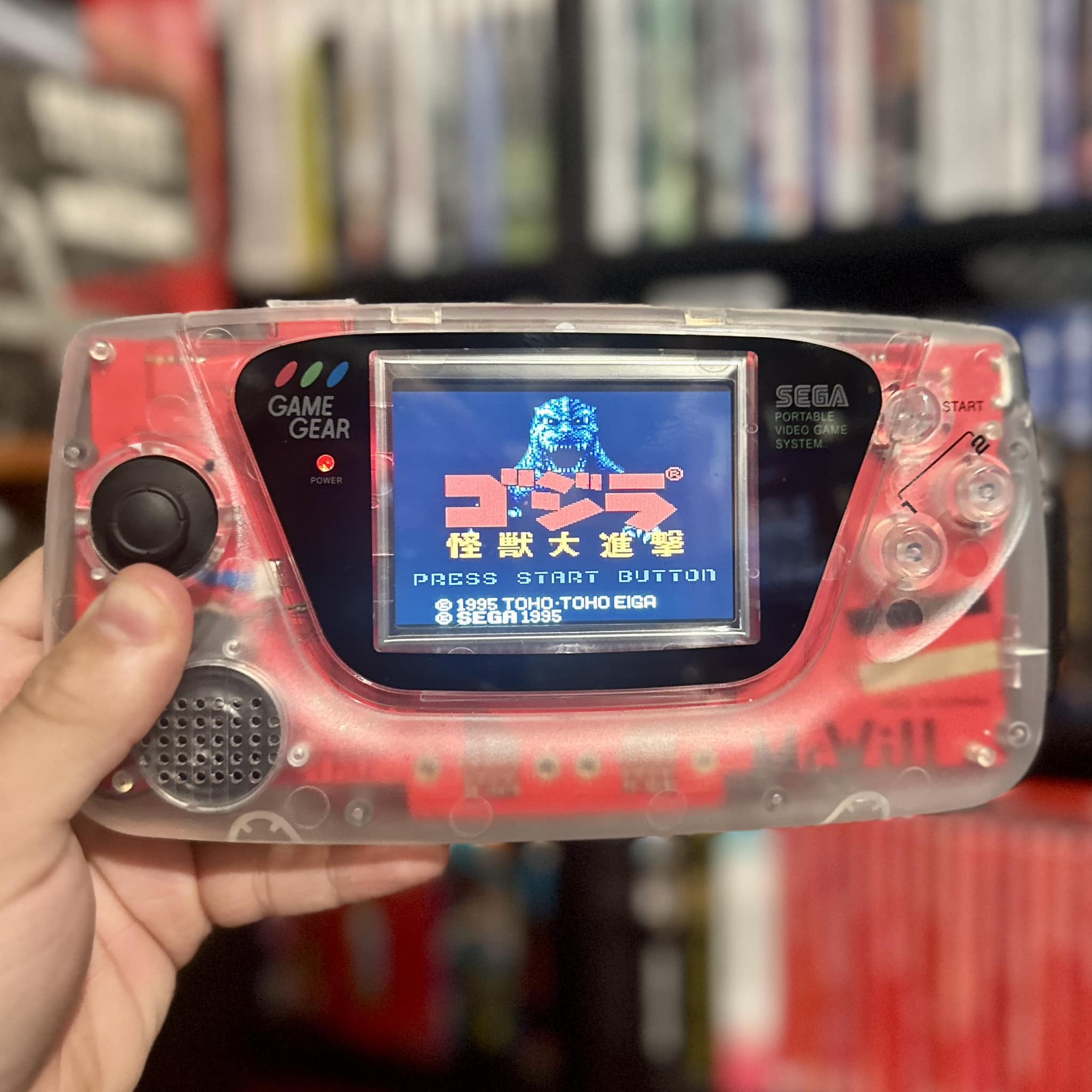 Godzilla video game for Sega Game Gear