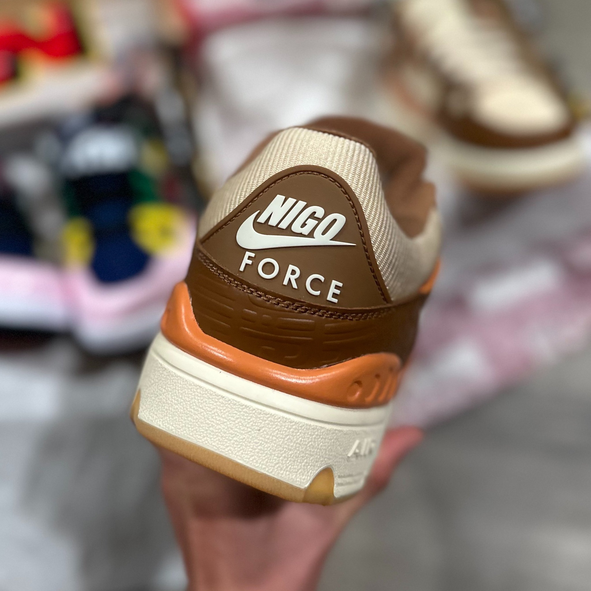 A first look at the Nigo x Nike Air Force 1 