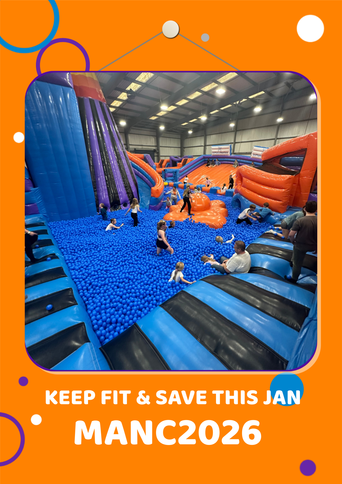 Inflata Nation Manchester - 🏃KEEP FIT🏃‍♀️ Achieve your goals with ...