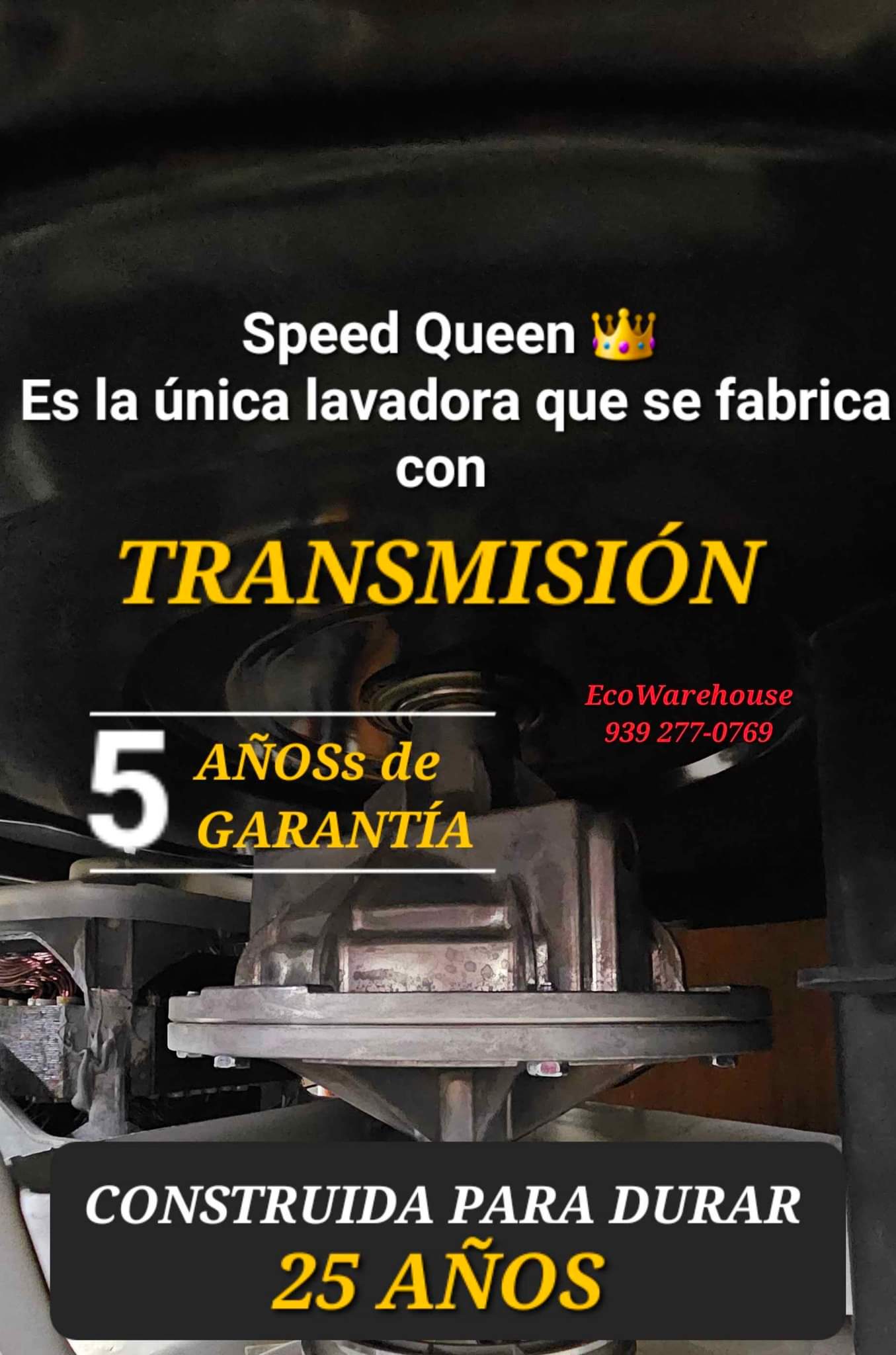 ÚNICA LAVADORA 100% ANÁLOGA NUEVA DE PAQUETE 📦, Speed Queen 👑 COMERCIAL ...