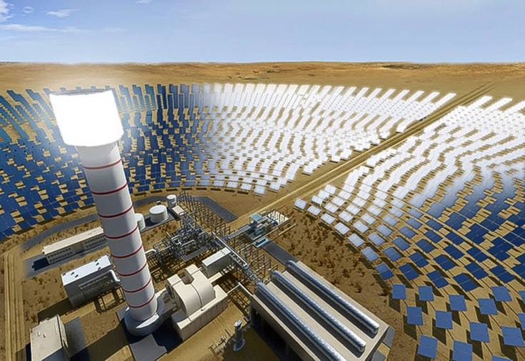 Civil Craft - a concentrated solar power (CSP) tower system, utilizing ...
