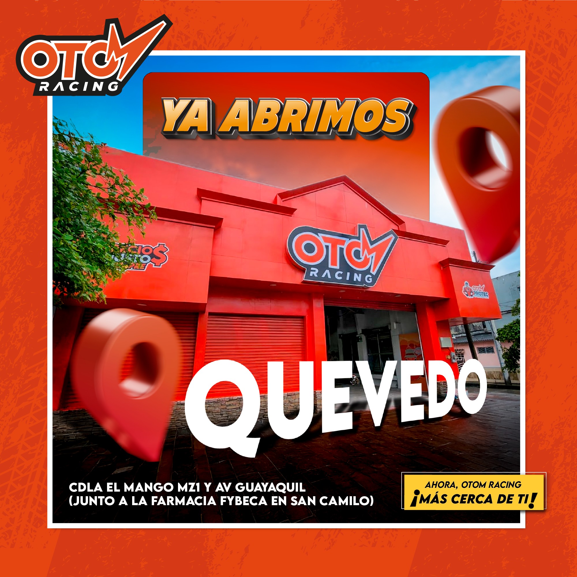 Otom - ¡ATENCIÓN QUEVEDO! 📢🔥 Ya abrimos las puertas de nuestra nueva ...