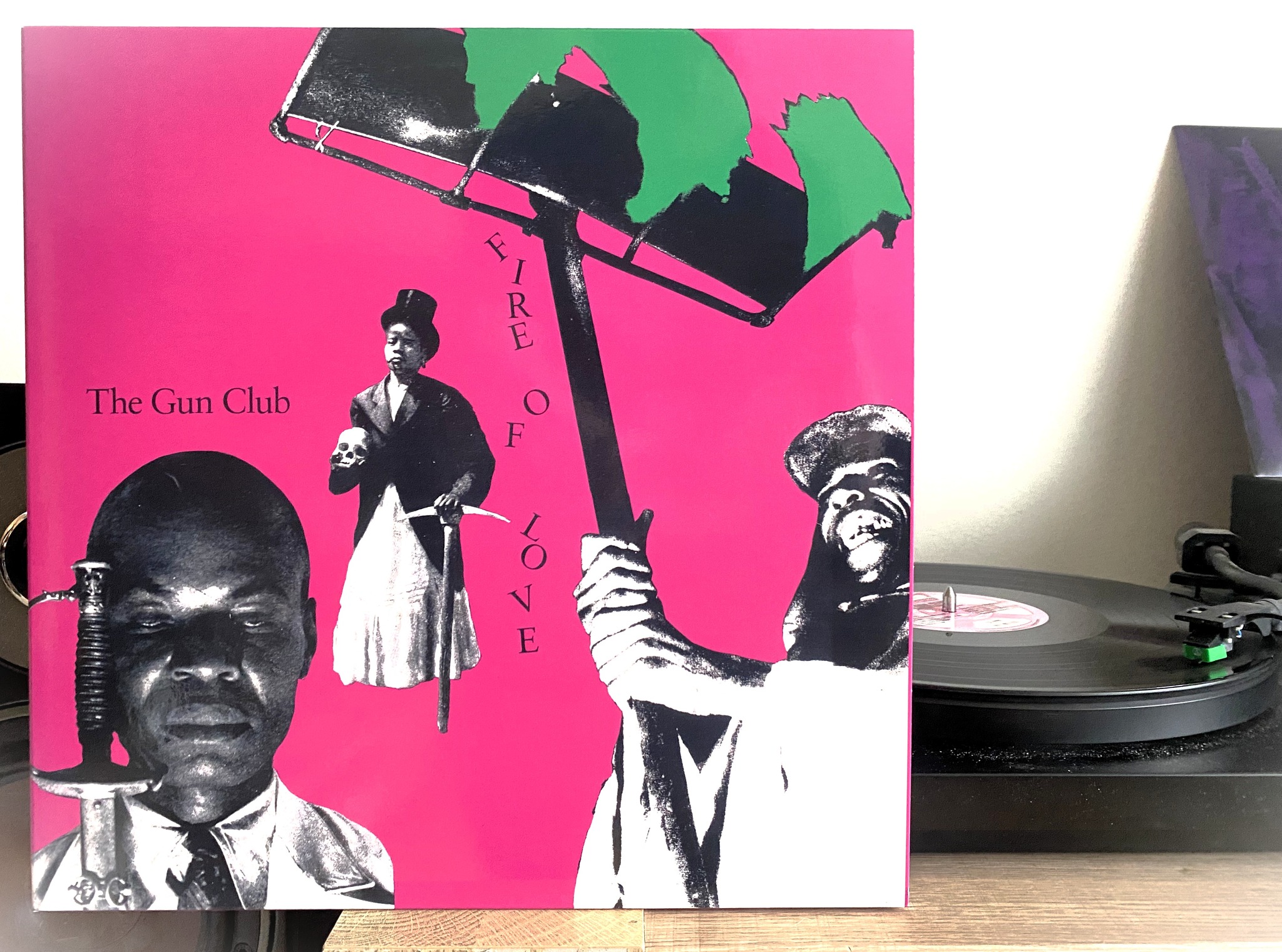 the gun club 'fire of love' (31/08/1981) single: ghost on the